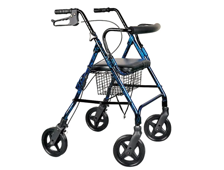 Safety Braking System Rollator