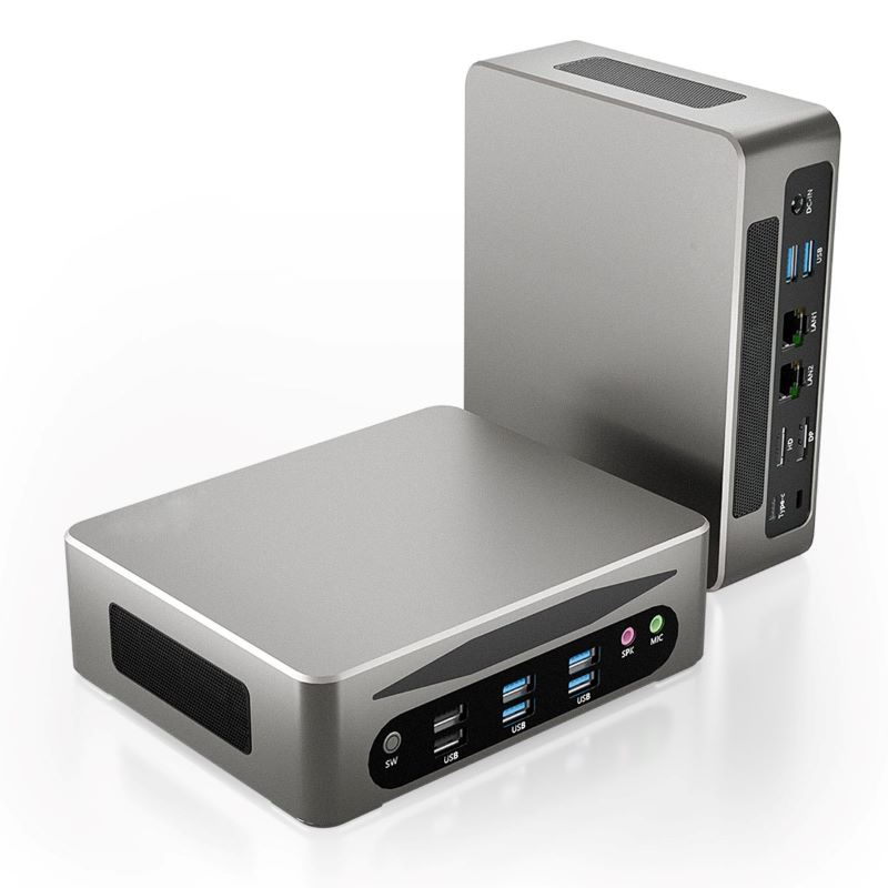 Hystou Telemedicine Workstations Mini PC 64GB DDR5 RAM Desktop Powerhouse Computer Core I5-1235u for Business Mini PC