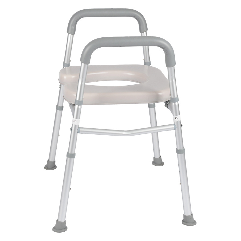 Dinglian Dl-2016la Heavy Duty Toilet Safety Frame with Grab Bars Bariatric Commode Handrail for Disabled Users
