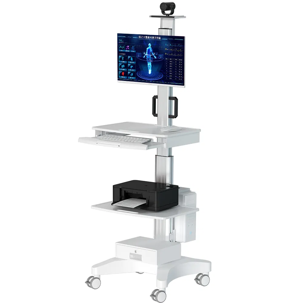 Telemedicine Terminals Mobile Workstation Cart