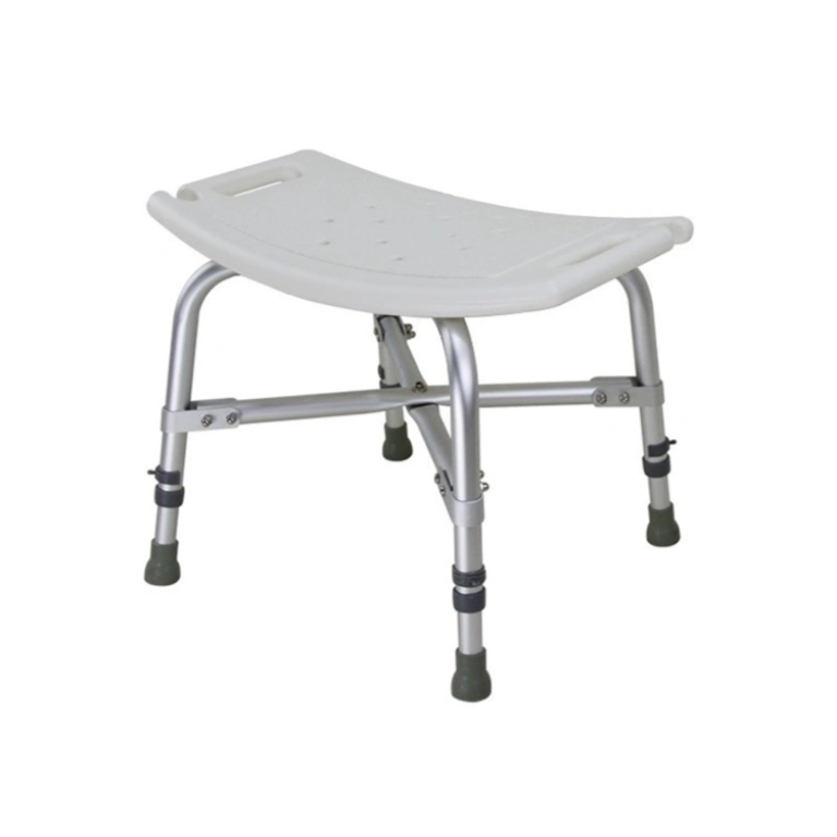 Extended Bariatric Heavy Duty Shower Chair with Back Rest and Handles