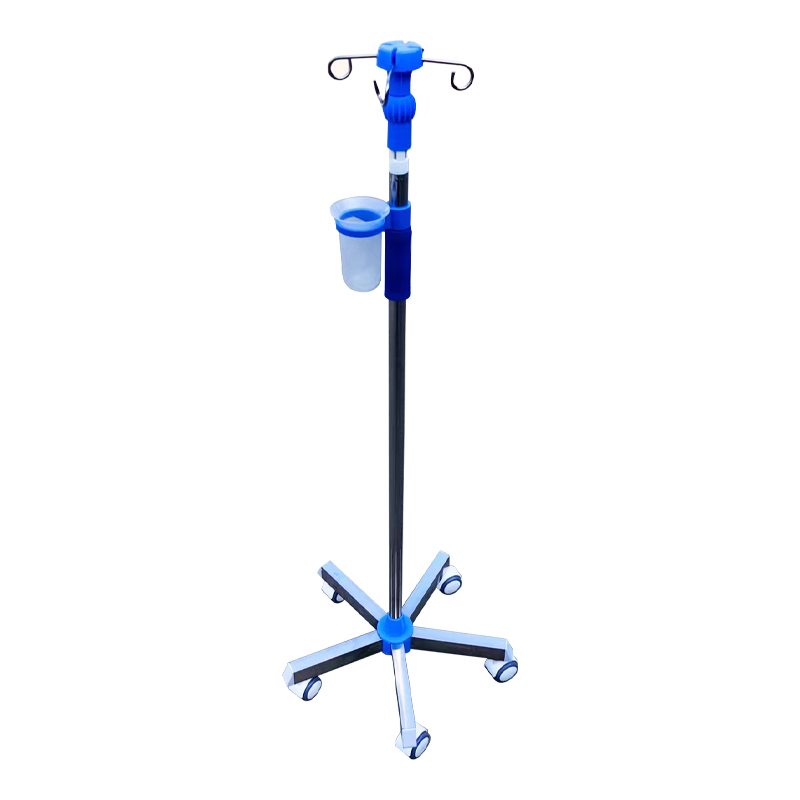 Sht Hot Mobile Infusion Stand I. V Pole Medical Stand Equipment Infusion Stand for Hospital Bed