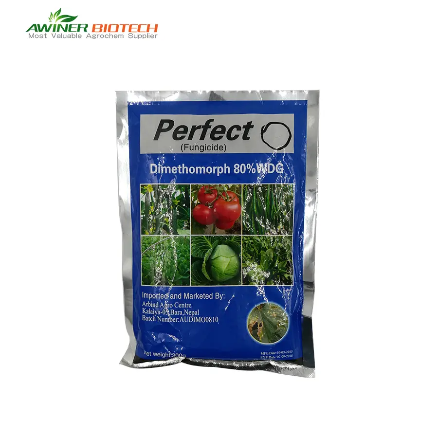 China Dimethomorph12.3%+Pyraclostrobin 6.7%WDG Pricelist, Factories