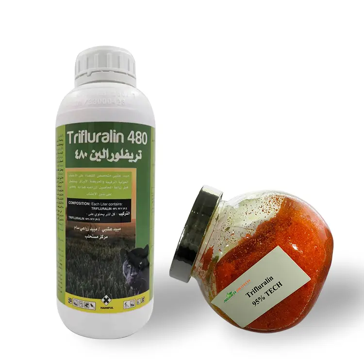 China Herbicides Pesticide herbicide trifluralin 48 ec Supplier, Manufacturer