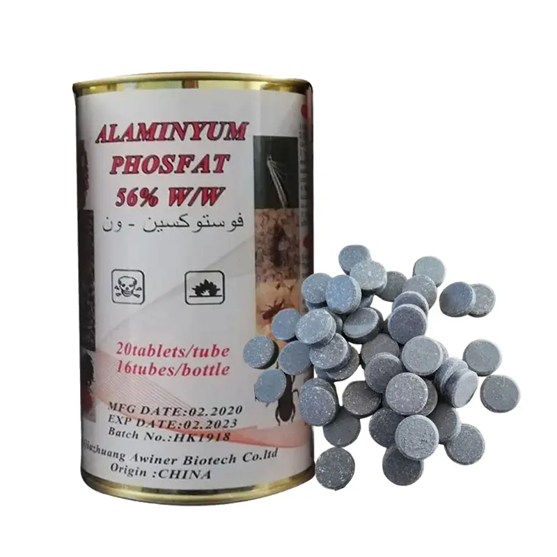 Wholesale Pesticide aluminium phosphide 56% tablet Factory, Manufacturer