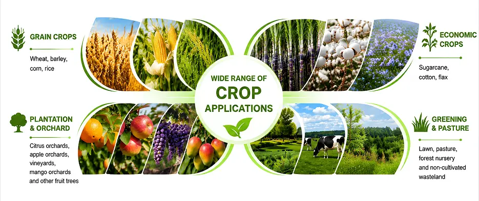 Crops Application of Fluroxypyr-Meptyl