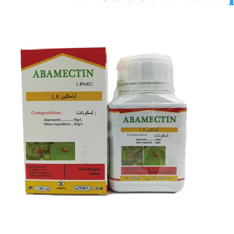 Wholesale Abamectine insecticides for agriculture spider miter  nudrine insecticide abamectin 1.8g/l ec  3.6g/l ec Factories, Manufacturers