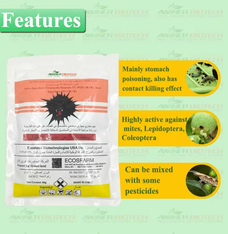 Advantage of Emamectin Benzoate WDG