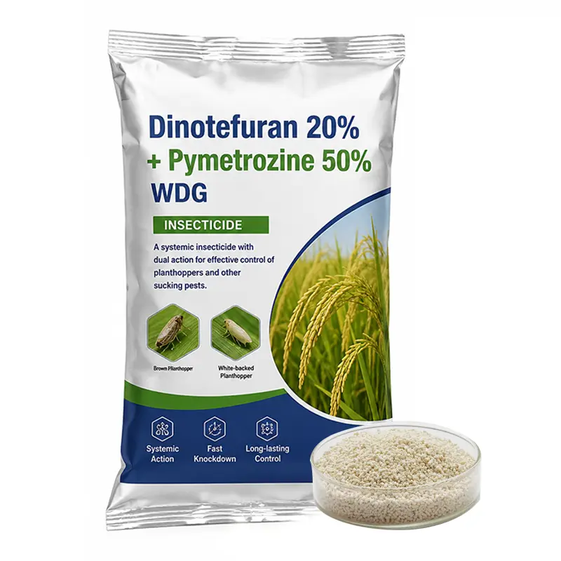 Wholesale Corn Aphid Insecticide Dinotefuran 20 Pymetrozine 50 WDG Manufacturer OEM Supplier Factories, Supplier