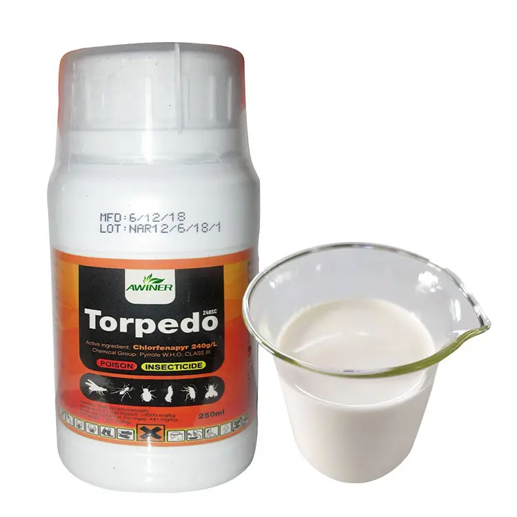 Wholesale Insecticides for agriculture liquit chlorfenapyr 36sc 96 80 24g/l Pricelist, Manufacturer