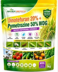 Dinotefuran 20 Pymetrozine 50 WDG