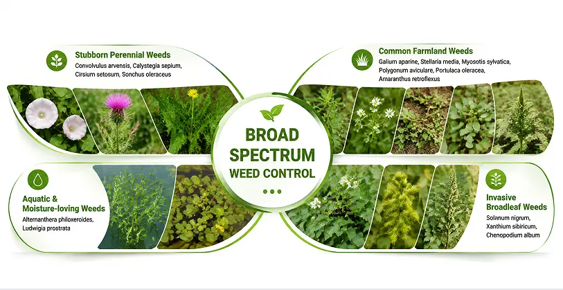Target Weeds Controlled