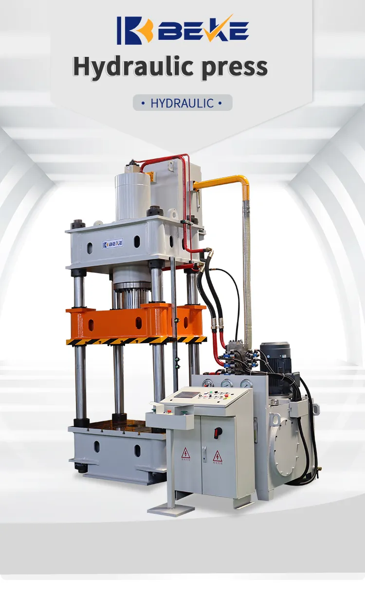 Y32-400t 4 عمود 3 آلات ضصف هيدروليكية لصنع المساحيق