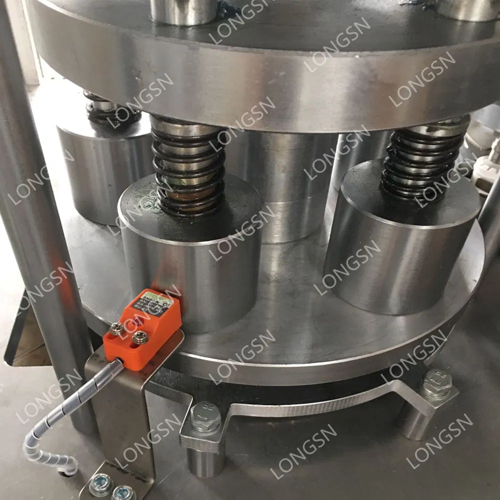 10-50mm آلة قطع وطي غطاء زجاجة الألمنيوم الصغيرة