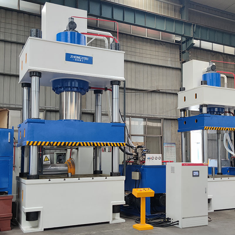 100t/200t/300ton/400ton/500ton/630ton آلة ضغط هيدروليكية بأربعة أعمدة لصفائح المعادن / ضغط وتشكيل الصفائح المعدنية مع شهادة CE و SGS و ISO