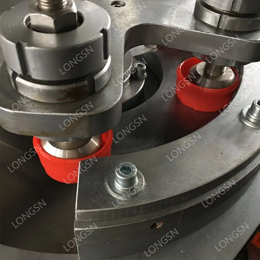 10-50mm آلة قطع وطي غطاء زجاجة الألمنيوم الصغيرة