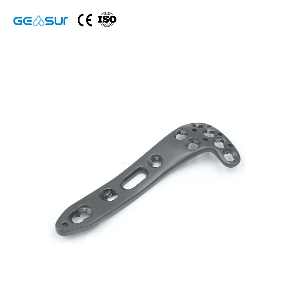 Geasure Titanium Alloy Anatomical Proximal Tibia Lateral Locking Plate for Hospital Orthopedic Fracture Fixation