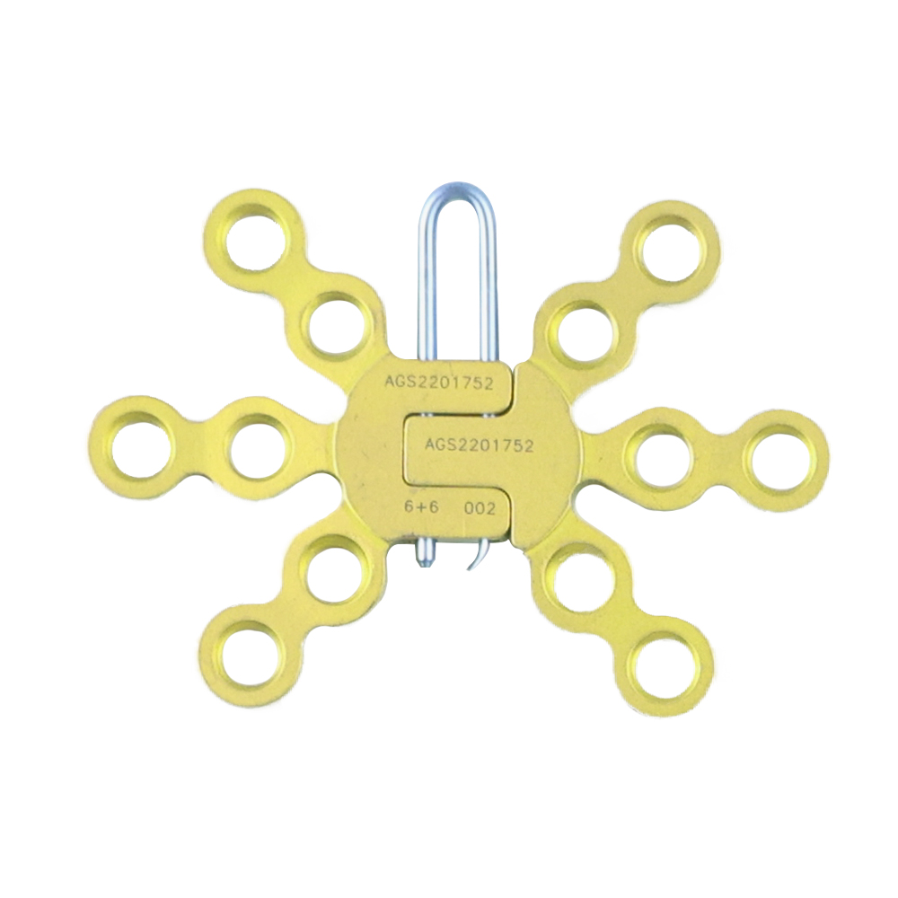 Titanium Alloy Sternal Locking Plate Orthopedic Implant for Enhanced Stability and Fixation in Sternal Surgery