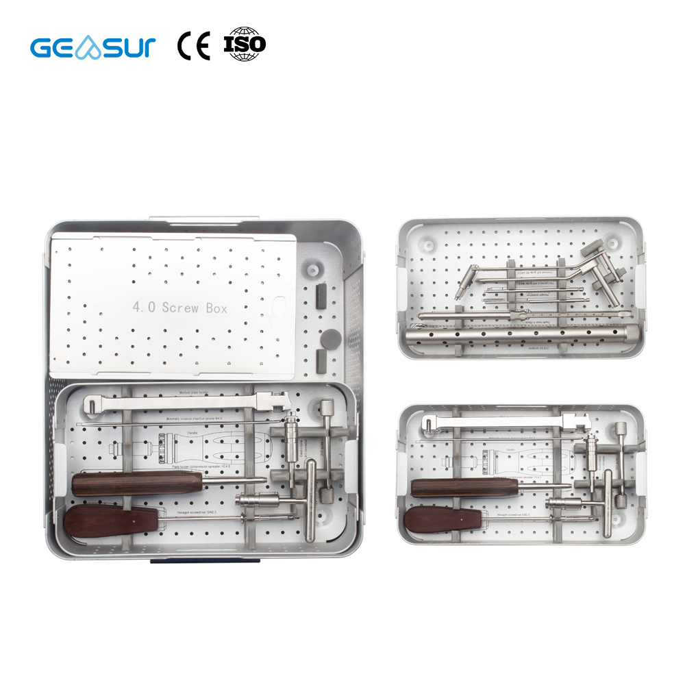 Geasure Humeral Neck Titanium Locking Compression Plate Class III Orthopedic Bone Trauma for Anatomic Contour Design for Bone