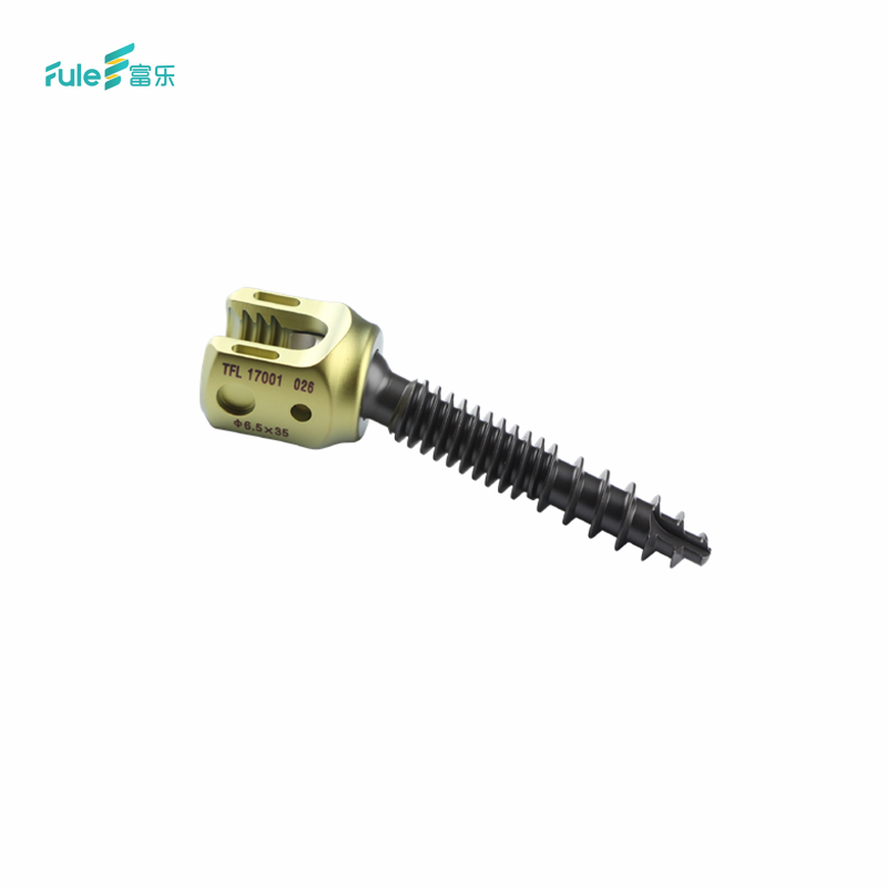 CE Marked Titanium Orthopedic Surgery Implant Usmart 5.5 Bone Cement Monoaxial Reduction Pedicle Screw-Rod System Osteoporosis