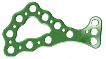 Geasure Medical Supplies Orthopedic Titanium Calcaneus and Ankle Locking Plate