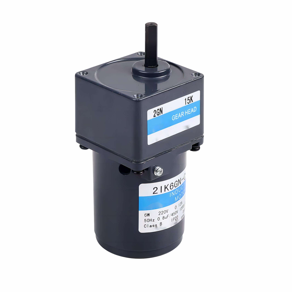 Industrial Single Phase 2IK6GN-C AC Induction Gear Motor Drip Proof With Gearbox for Packaging Machine Conveyor