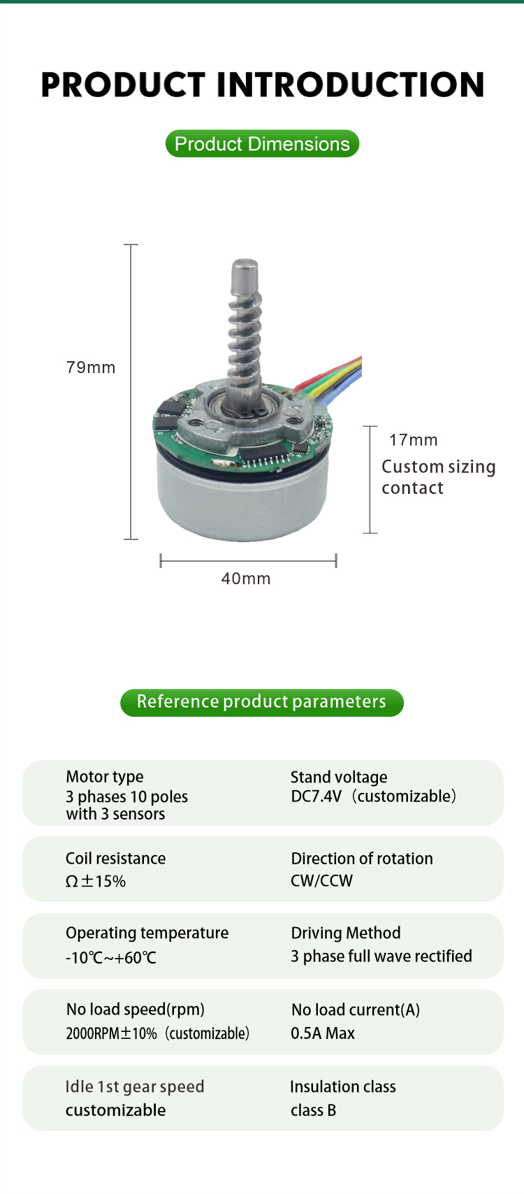 brushless dc motor