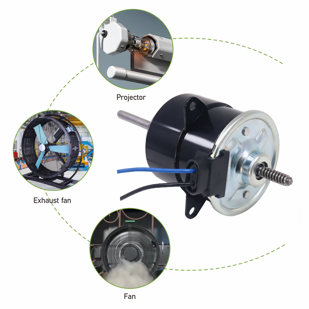 High-Speed HOT SALES Copper Baleno Motor Brush Commutation Permanent Magnet 12V 3000rpm Speed for Air Cooler Stand Fan