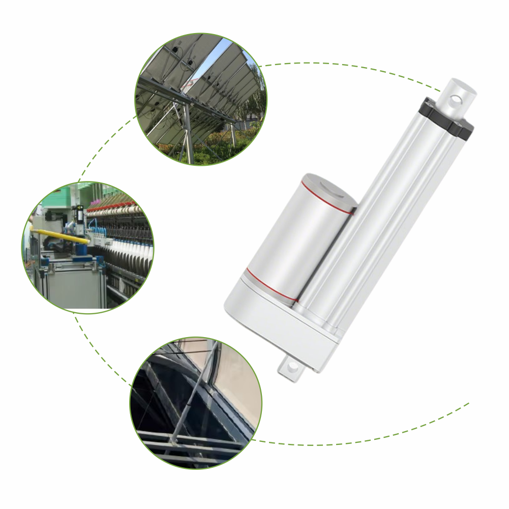 LA02 60w Linear Actuator 12V DC Motor with CE Certified and Customized Support