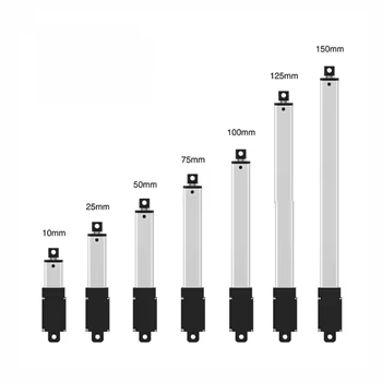 Waterproof 0.55A 60w DC Motor Mini Linear Actuator for Automation Systems