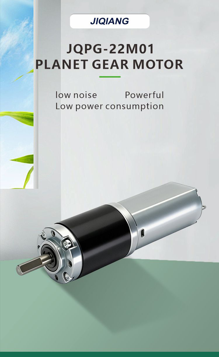 JQPG-22M01 Planetary Gear Motor View 2