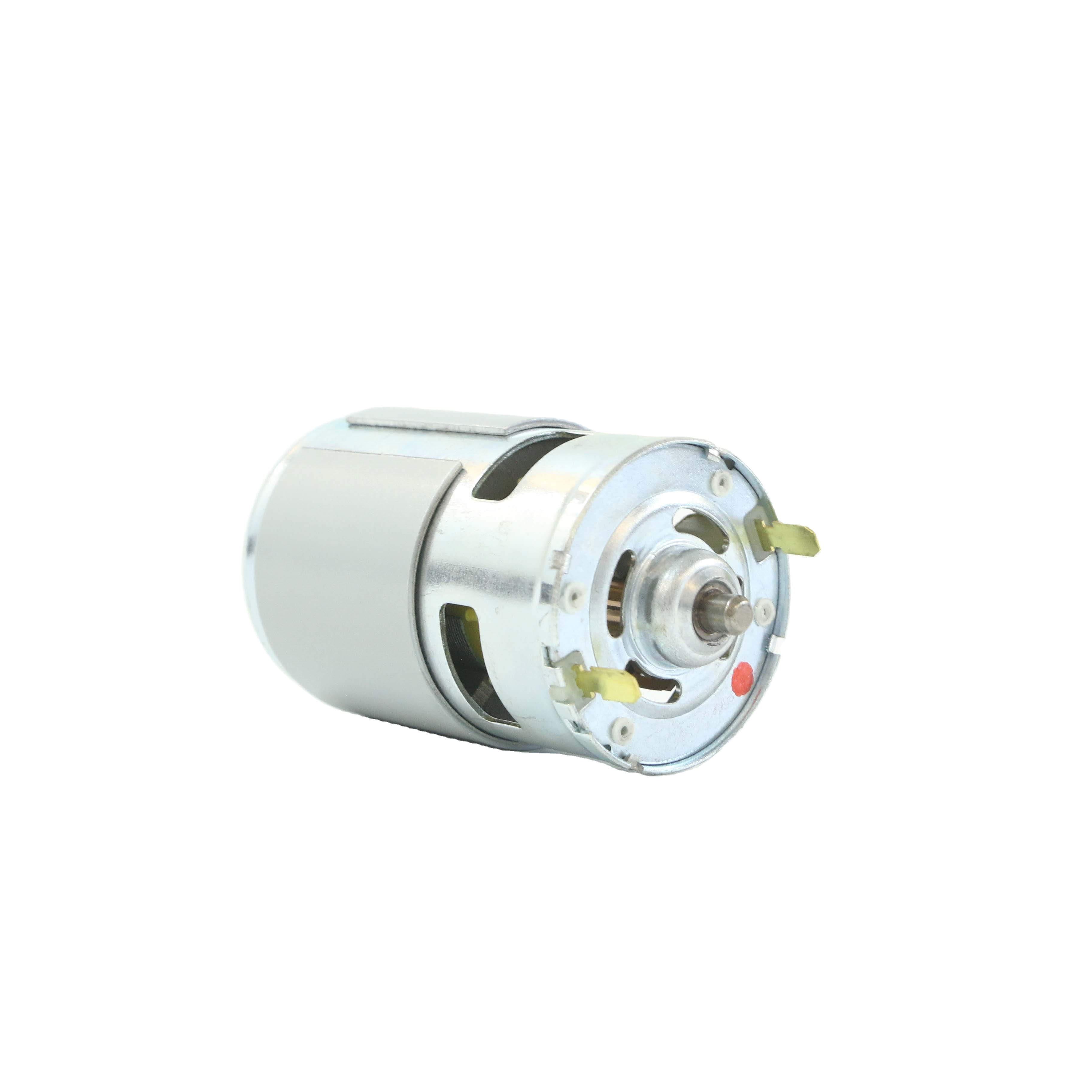 Factory Direct RS550 DC Motor 17.11W 2.14A Permanent Magnet Construction Quiet Operation for Hair Dryer