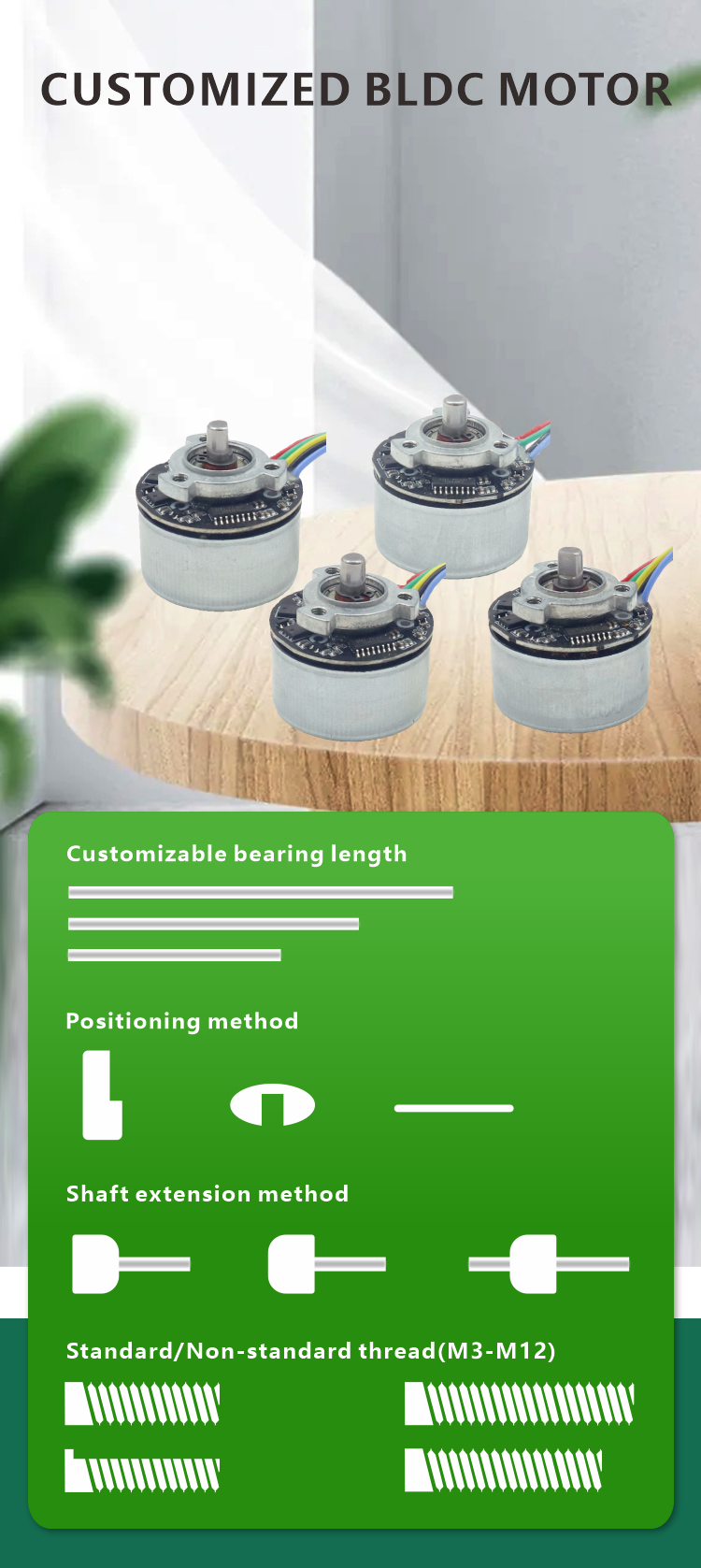 Brushless DC Motor JQBL-3902 View 6