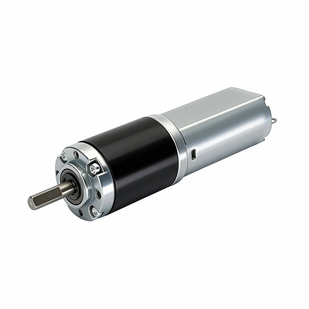 JQPG-22M01 24V Stable DC Brush Planetary Gear Motor for Communication Base Stations