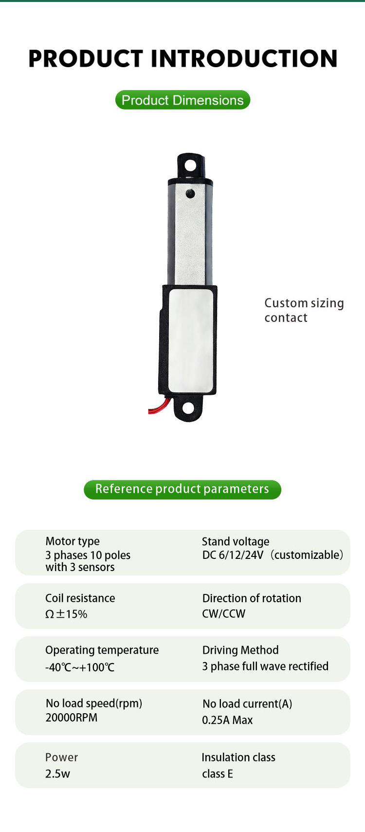 DC Gear Motor Detail View 8