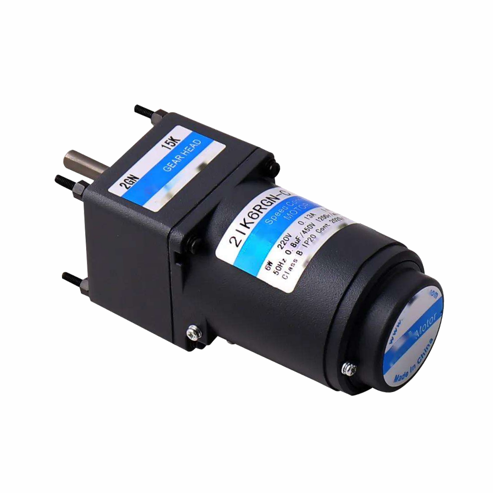 High Performance Splash Proof Single Phase AC Gear Motor with Built-in Reduction Gearbox for Lab Equipment