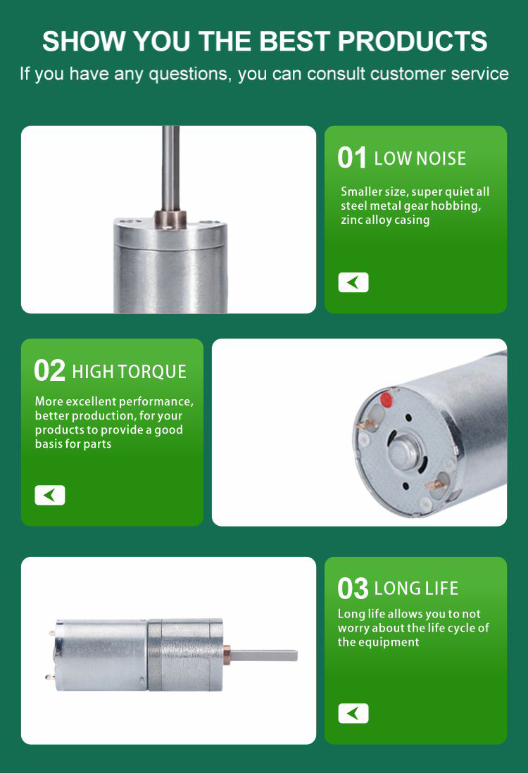 DC Gear Motor Component Showcase 7