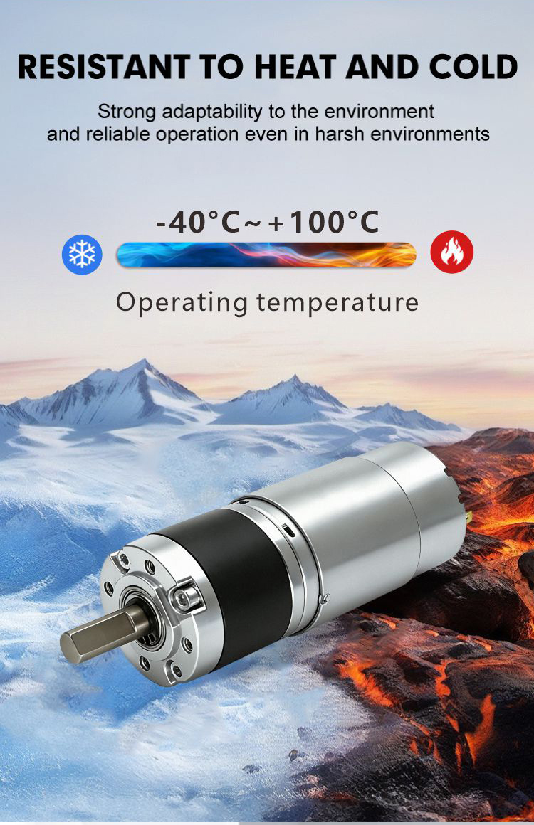 Gear Motor Dimension