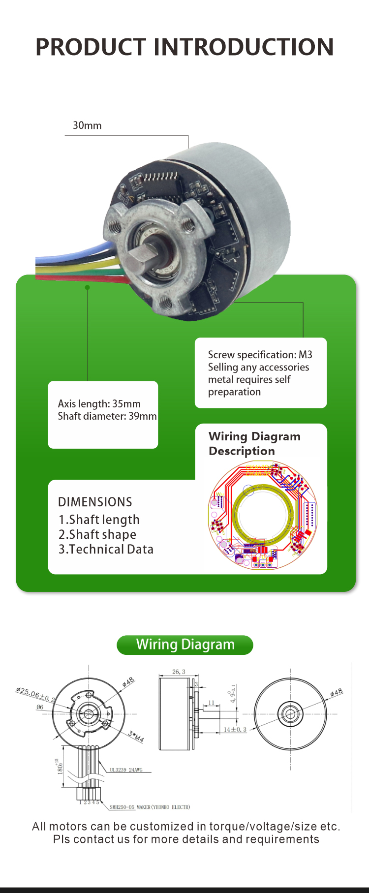 brushless dc motor detail 3