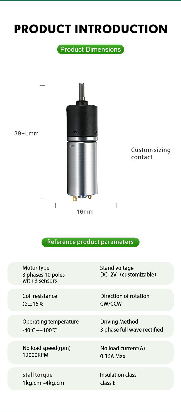 DC Planetary Gear Motor Details 8