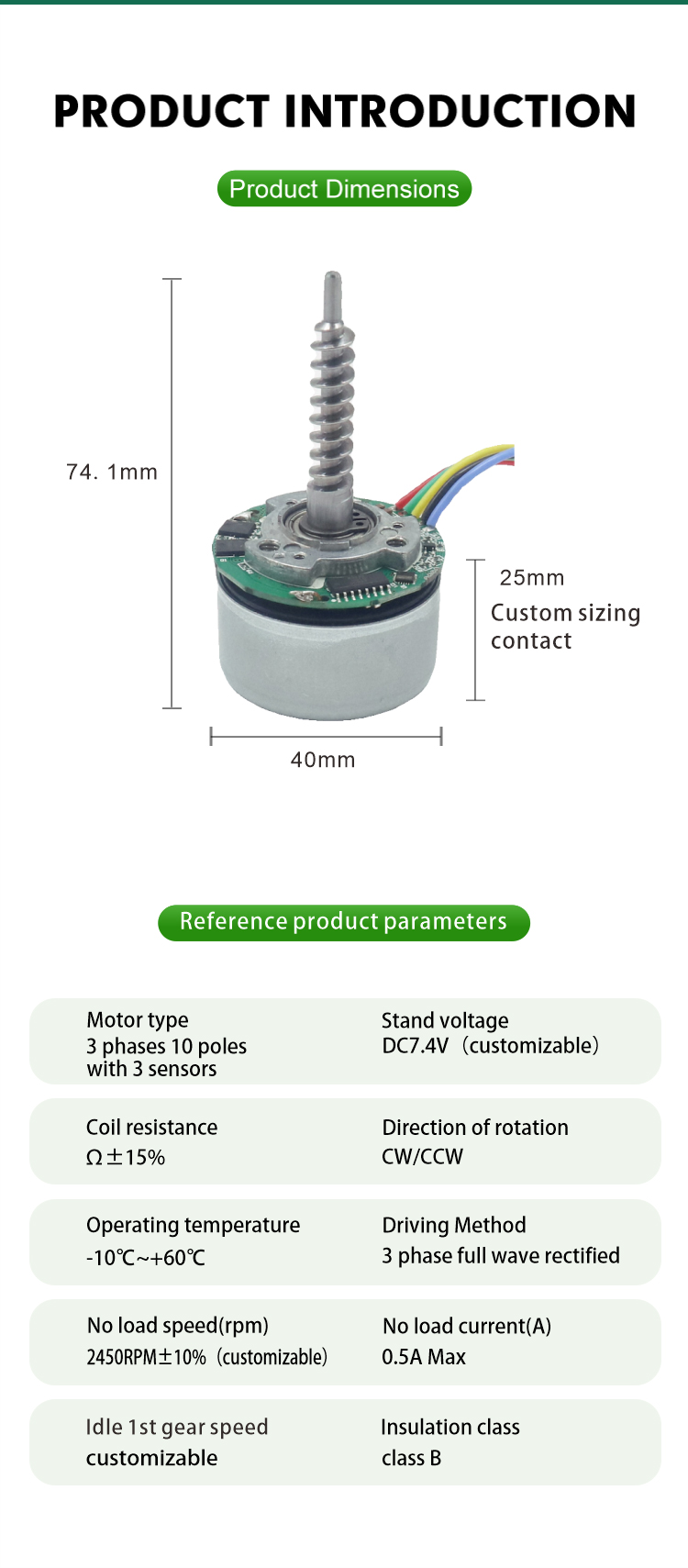 Brushless DC Motor Display 4