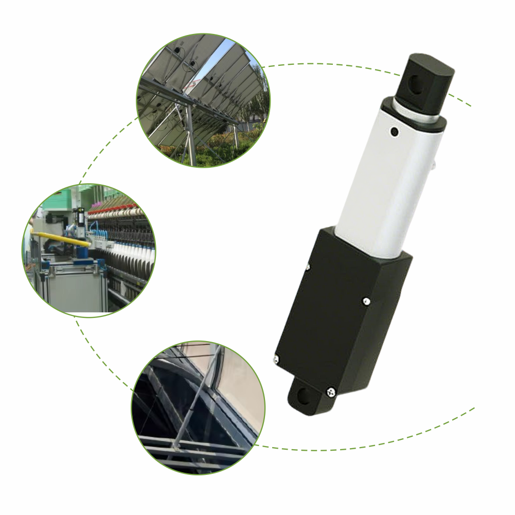 Waterproof 12V DC Motor Mini Linear Actuator for Automation Systems