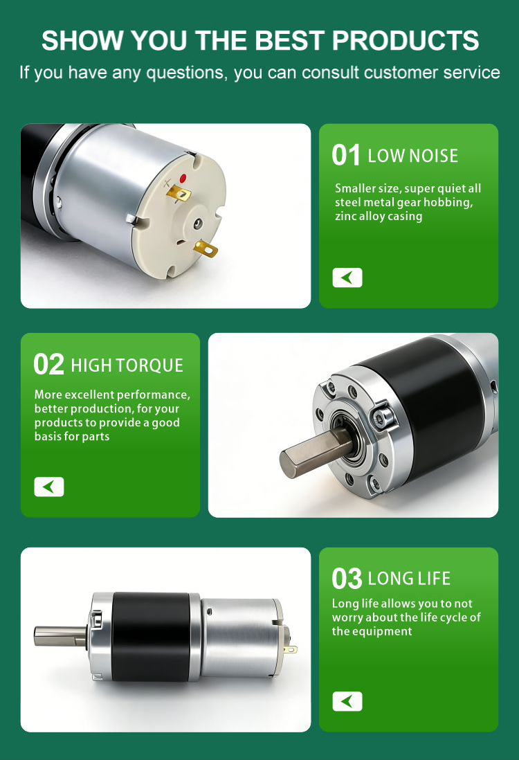 JQPG-36G01 DC Planetary Gear Motor Detail 8