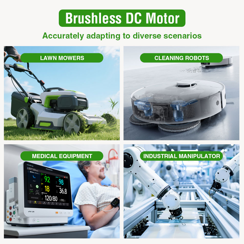 JIQIANG Small Size 7.4V Aluminum Shell Housing DC Motor for Motorized Toys and Household Appliances