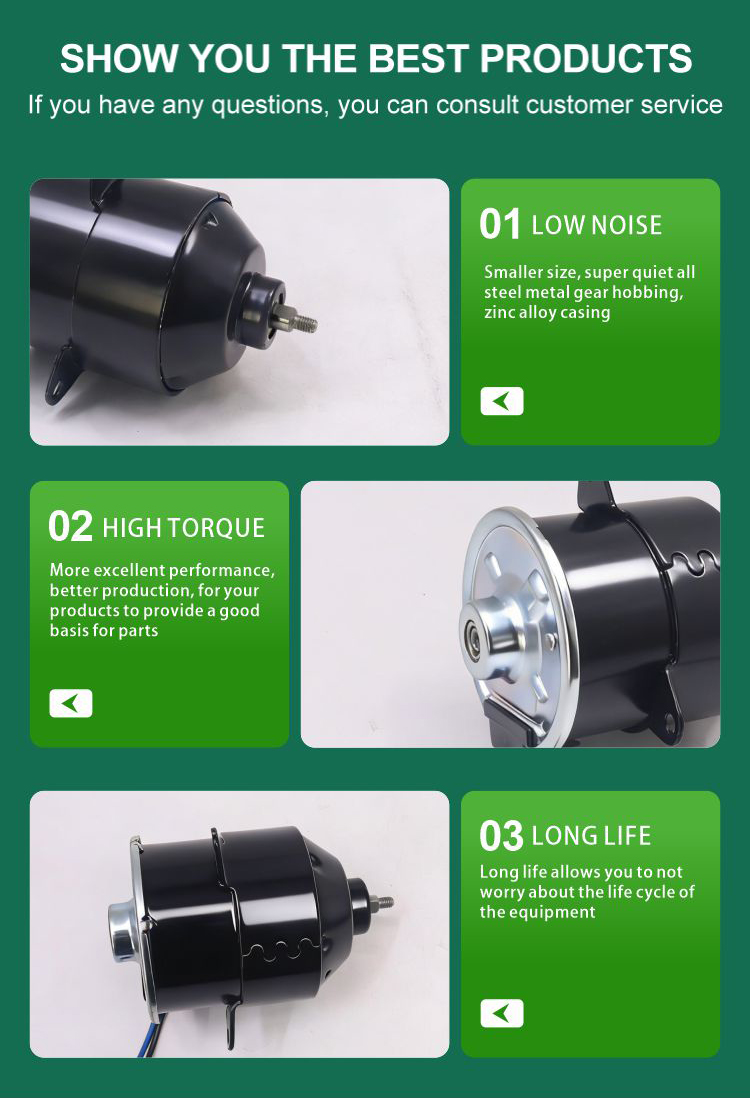 Solar Brush DC Motor Detail 7
