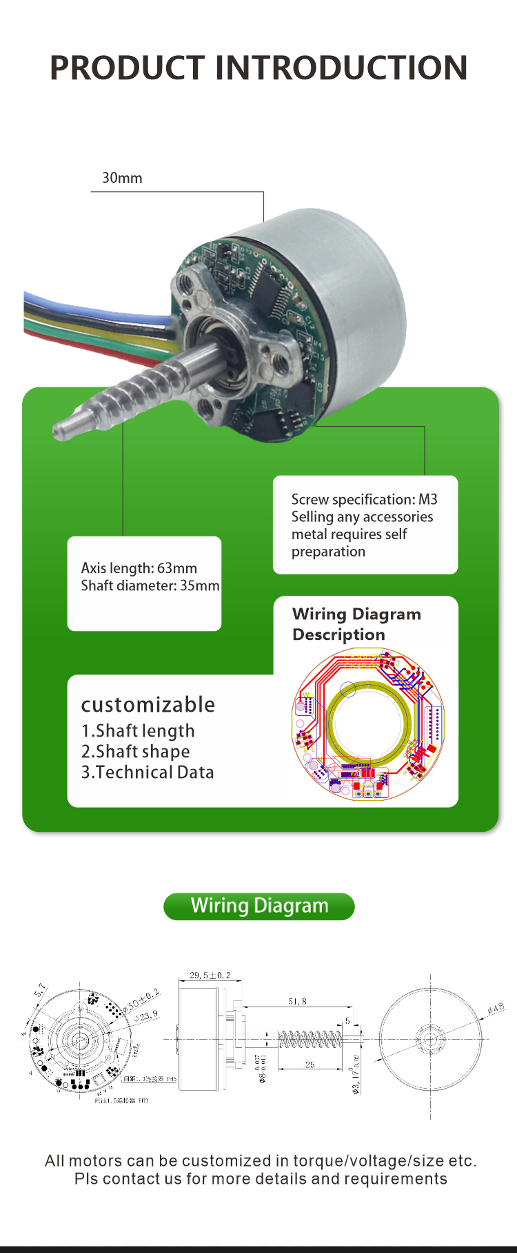 Brushless DC Motor Detail 3