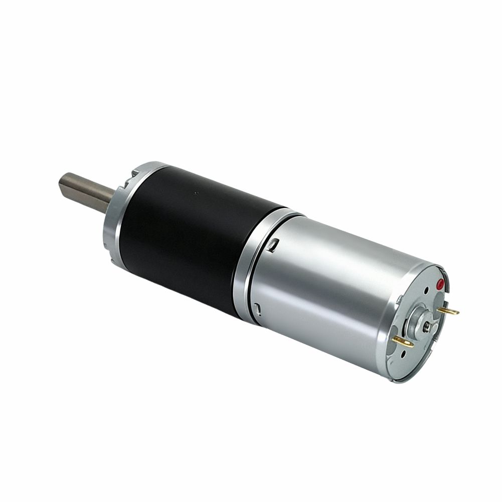 25mm High Torque  Variable Speed DC Brush Motor  for Fingerprint Lock with Operating Temperature -40℃~100℃ Gear Motor
