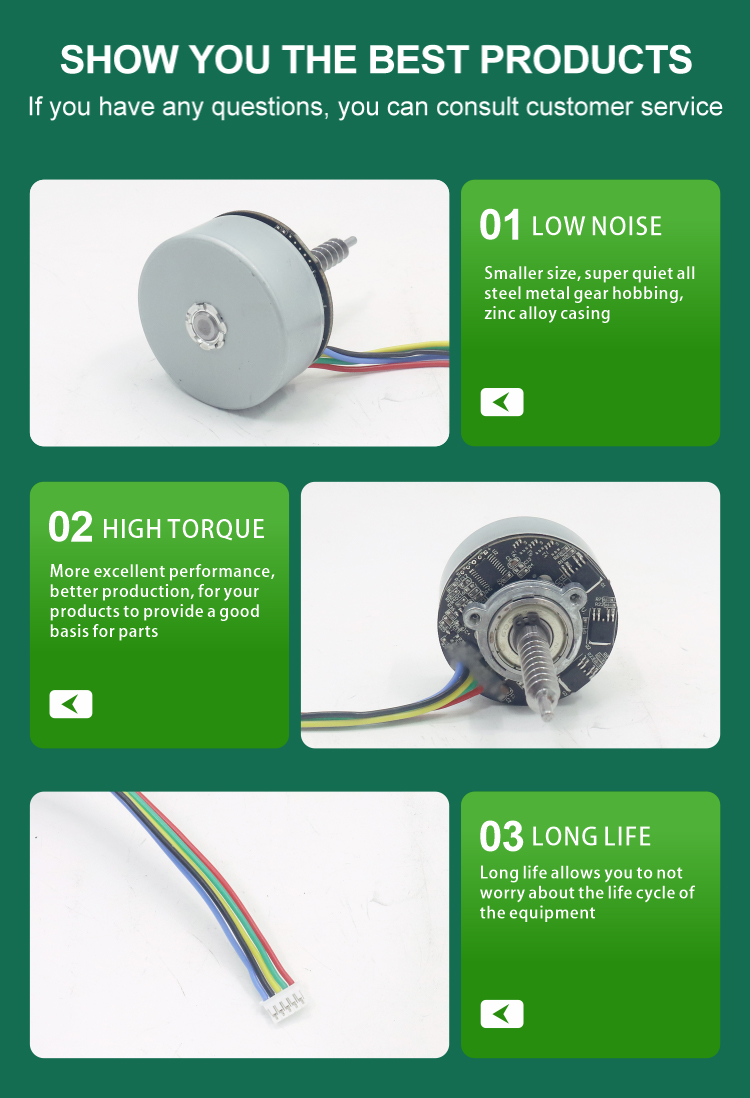 JQBL-4802 Brushless DC Motor Design