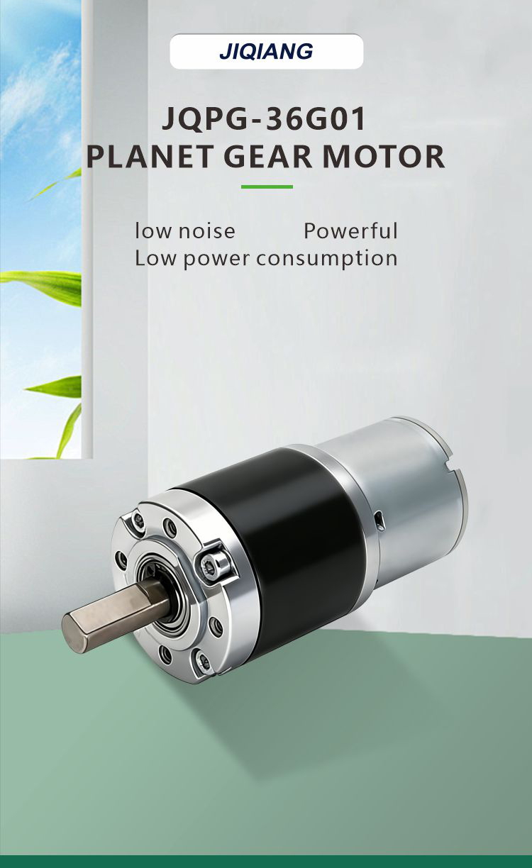 JQPG-36G01 DC Planetary Gear Motor Detail 2