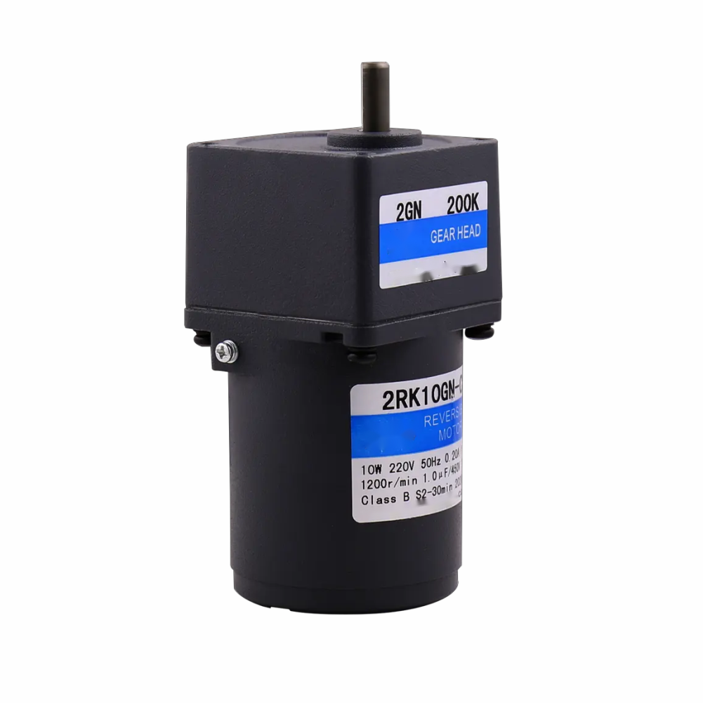 Reliable Water Resistant Protective Single Phase AC Gear Motor with Precision Gearbox for Agricultural Machine